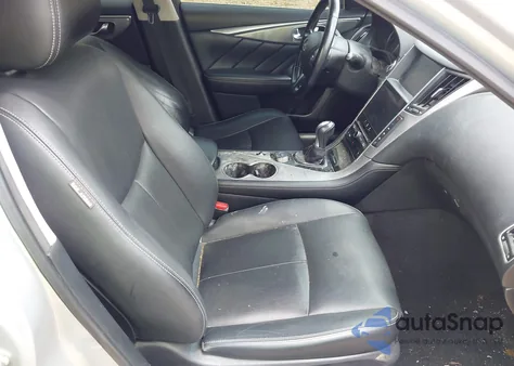 2015 Infiniti Q50 Premium from USA, damaged, VIN JN1BV7AP3FM349687